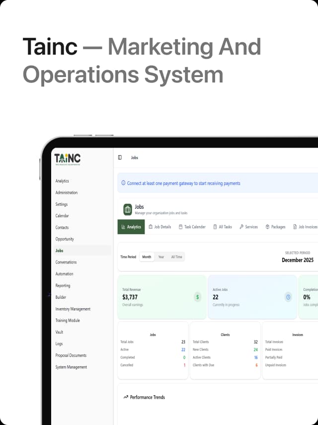 All-in-One Growth Platform for Tree Service Businesses